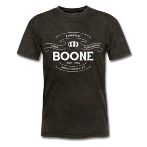 Boone County Vintage Banner T-Shirt - mineral black