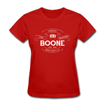 Boone County Vintage Banner Women's T-Shirt - red