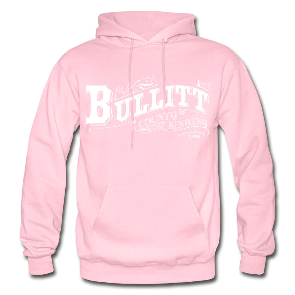 Bullitt County Ornate Hoodie - light pink