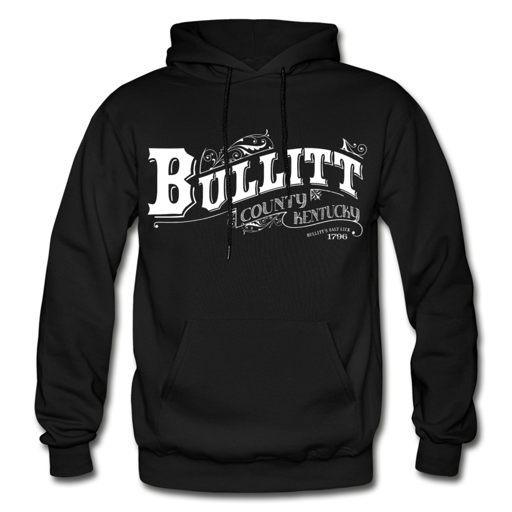 Bullitt County Ornate Hoodie - black