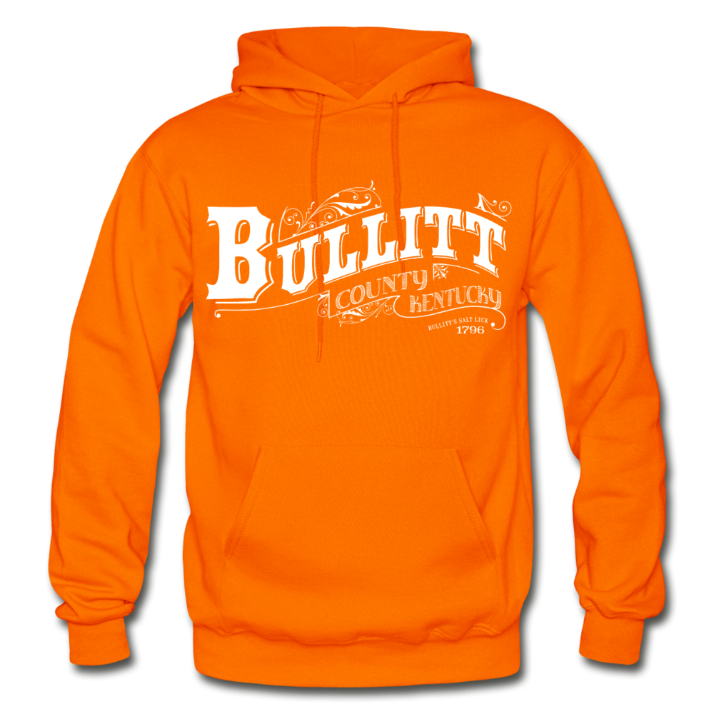 Bullitt County Ornate Hoodie - orange