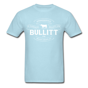 Bullitt County Vintage Banner T-Shirt - powder blue