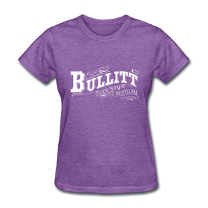 Bullitt County Ornate Women's T-Shirt - purple heather