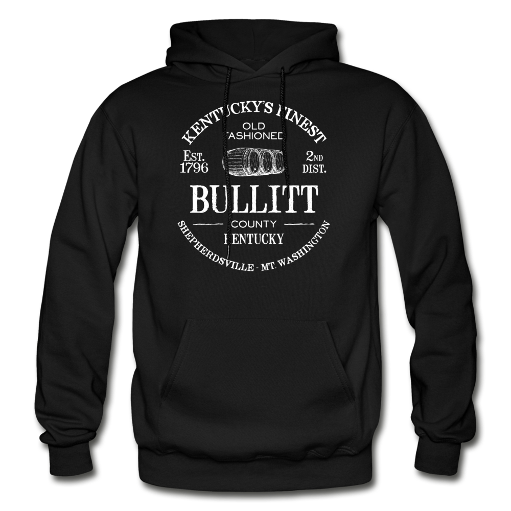 Bullitt County Vintage KY's Finest Hoodie - black