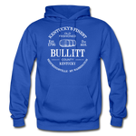 Bullitt County Vintage KY's Finest Hoodie - royal blue