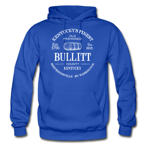 Bullitt County Vintage KY's Finest Hoodie - royal blue