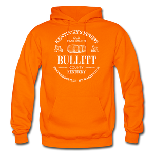 Bullitt County Vintage KY's Finest Hoodie - orange