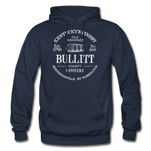 Bullitt County Vintage KY's Finest Hoodie - navy