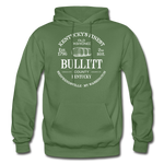 Bullitt County Vintage KY's Finest Hoodie - military green