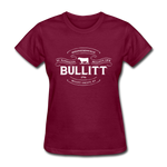 Bullitt County Vintage Banner Women's T-Shirt - burgundy