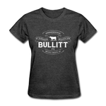 Bullitt County Vintage Banner Women's T-Shirt - heather black