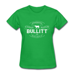 Bullitt County Vintage Banner Women's T-Shirt - bright green