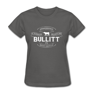 Bullitt County Vintage Banner Women's T-Shirt - charcoal