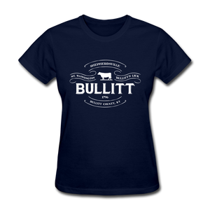 Bullitt County Vintage Banner Women's T-Shirt - navy