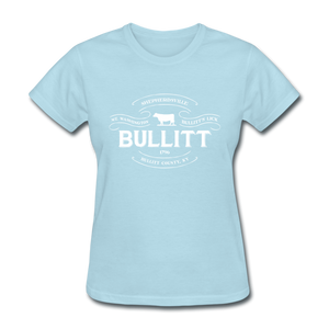 Bullitt County Vintage Banner Women's T-Shirt - powder blue