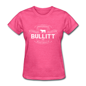 Bullitt County Vintage Banner Women's T-Shirt - heather pink