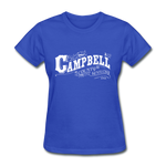 Campbell County Ornate Women's T-Shirt - royal blue