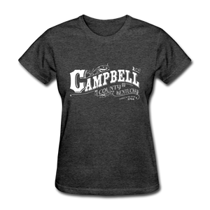 Campbell County Ornate Women's T-Shirt - heather black