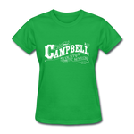 Campbell County Ornate Women's T-Shirt - bright green