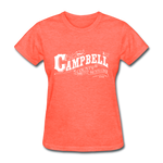 Campbell County Ornate Women's T-Shirt - heather coral