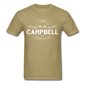 Campbell County Vintage Banner T-Shirt - khaki