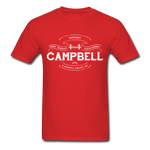 Campbell County Vintage Banner T-Shirt - red