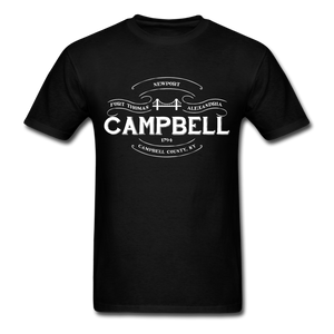 Campbell County Vintage Banner T-Shirt - black