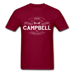 Campbell County Vintage Banner T-Shirt - burgundy