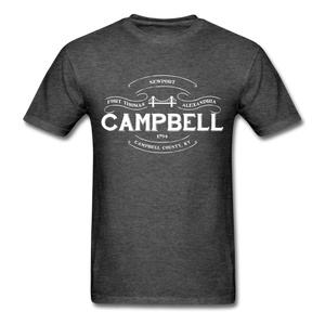 Campbell County Vintage Banner T-Shirt - heather black