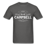 Campbell County Vintage Banner T-Shirt - charcoal