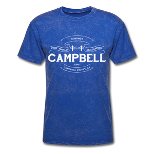 Campbell County Vintage Banner T-Shirt - mineral royal