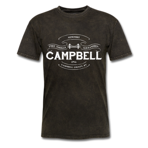 Campbell County Vintage Banner T-Shirt - mineral black