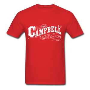 Campbell County Ornate T-Shirt - red