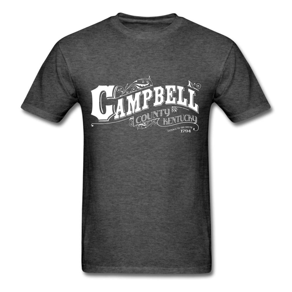 Campbell County Ornate T-Shirt - heather black