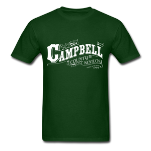 Campbell County Ornate T-Shirt - forest green