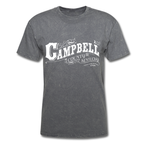 Campbell County Ornate T-Shirt - mineral charcoal gray