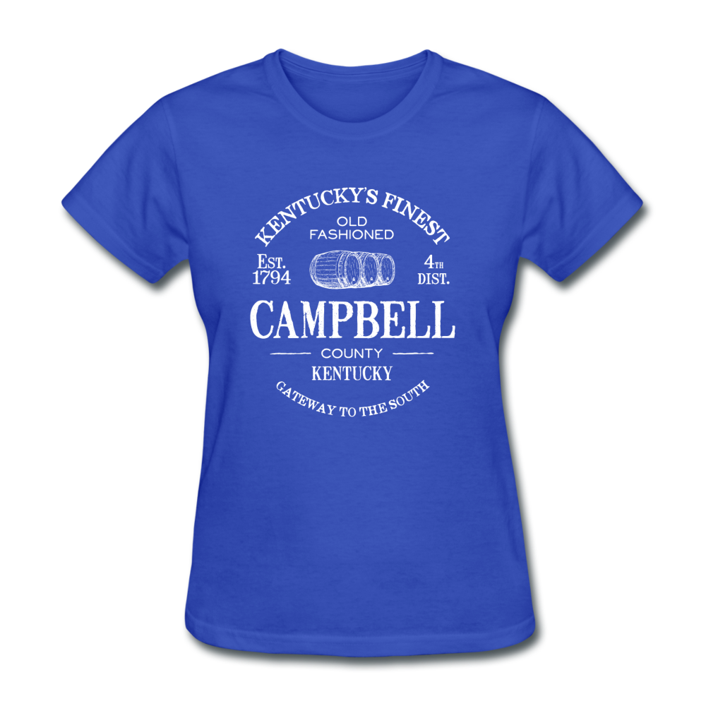 Campbell County Vintage KY's Finest Women's T-Shirt - royal blue