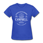 Campbell County Vintage KY's Finest Women's T-Shirt - royal blue