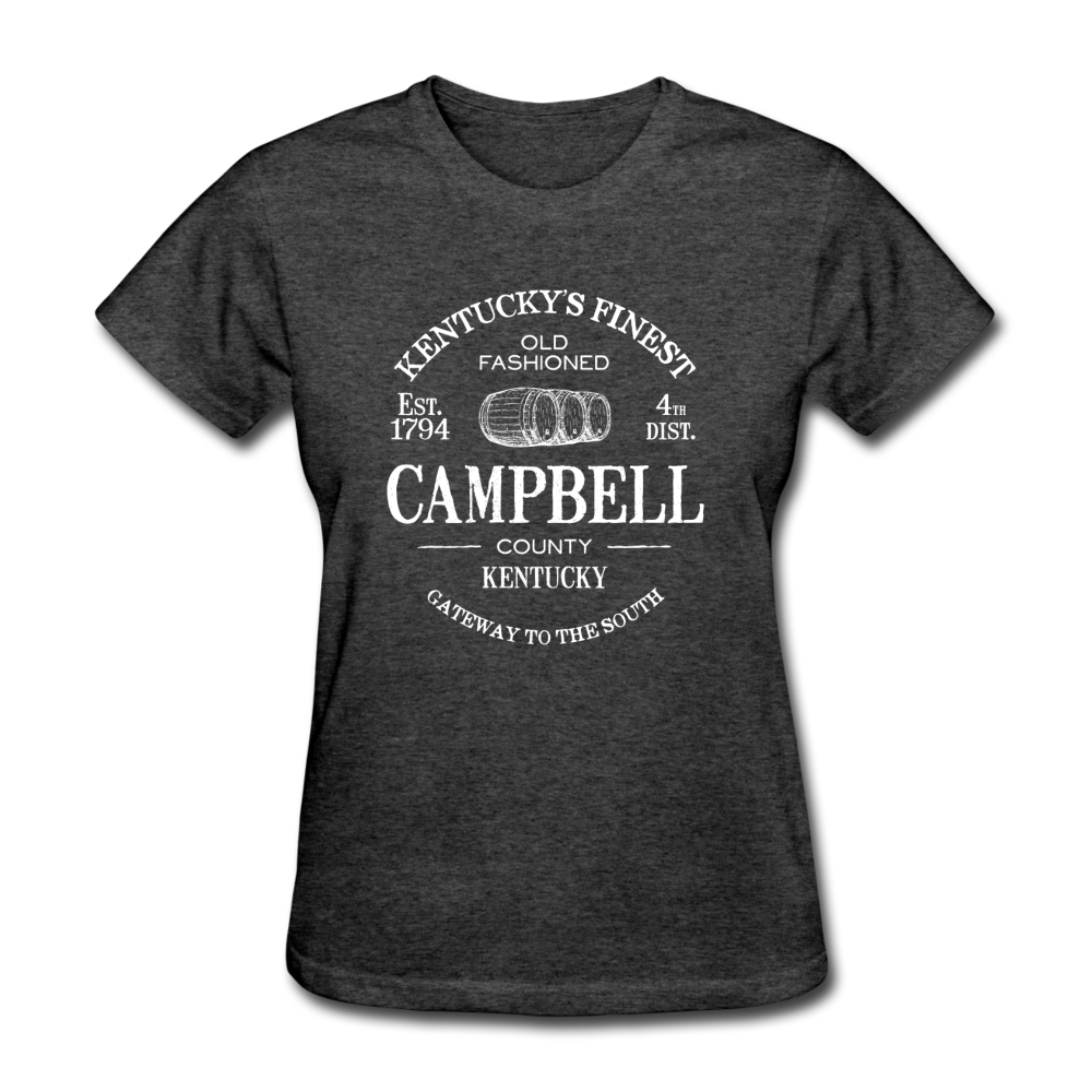 Campbell County Vintage KY's Finest Women's T-Shirt - heather black