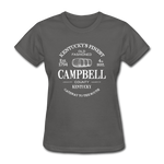 Campbell County Vintage KY's Finest Women's T-Shirt - charcoal