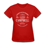 Campbell County Vintage KY's Finest Women's T-Shirt - red