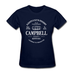 Campbell County Vintage KY's Finest Women's T-Shirt - navy