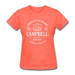 Campbell County Vintage KY's Finest Women's T-Shirt - heather coral