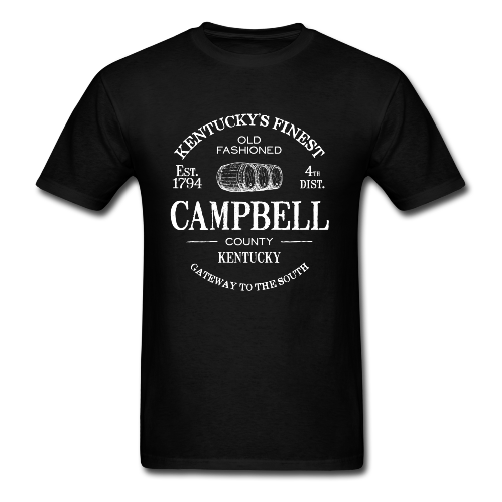 Campbell County Vintage KY's Finest T-Shirt - black