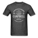 Campbell County Vintage KY's Finest T-Shirt - heather black