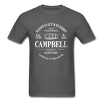 Campbell County Vintage KY's Finest T-Shirt - charcoal
