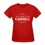 Campbell County Vintage Banner Women's T-Shirt - red