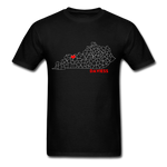 Daviess County Map T-Shirt - black