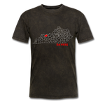 Daviess County Map T-Shirt - mineral black