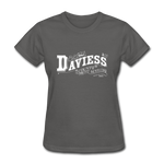 Daviess County Ornate Women's T-Shirt - charcoal